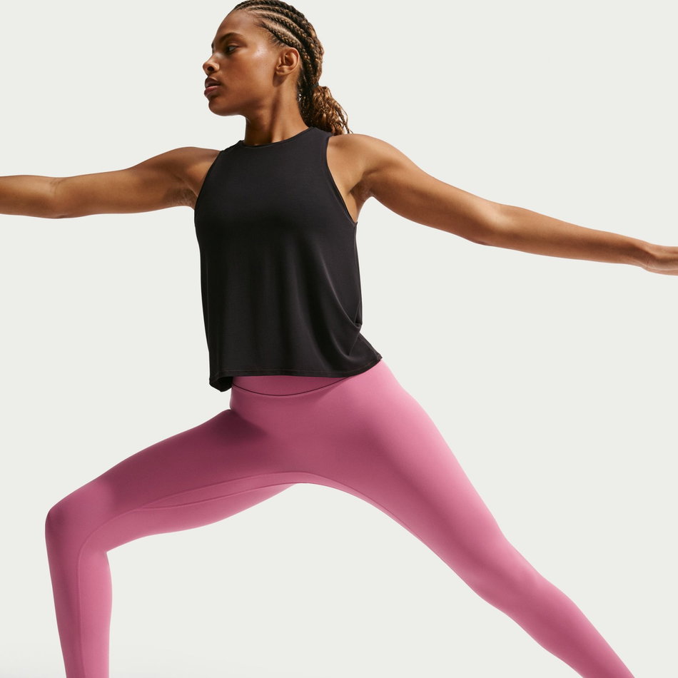 Zenvy Dri-FIT Hr 7/8 Tight Kadın Pembe Tayt