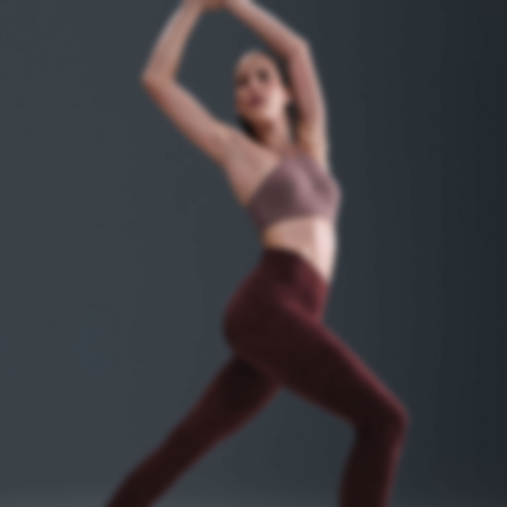 NIKE - Zenvy Dri-FIT HR 7/8 Tight Kadın Bordo Tayt
