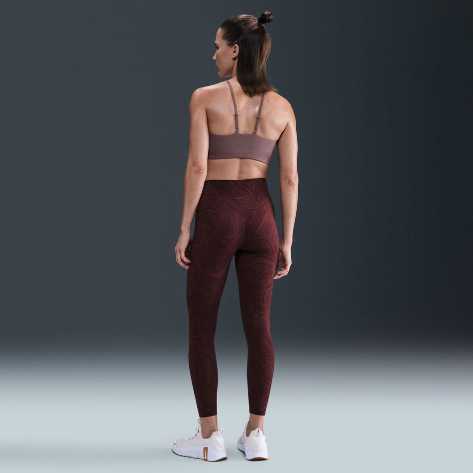 Zenvy Dri-FIT HR 7/8 Tight Kadın Bordo Tayt