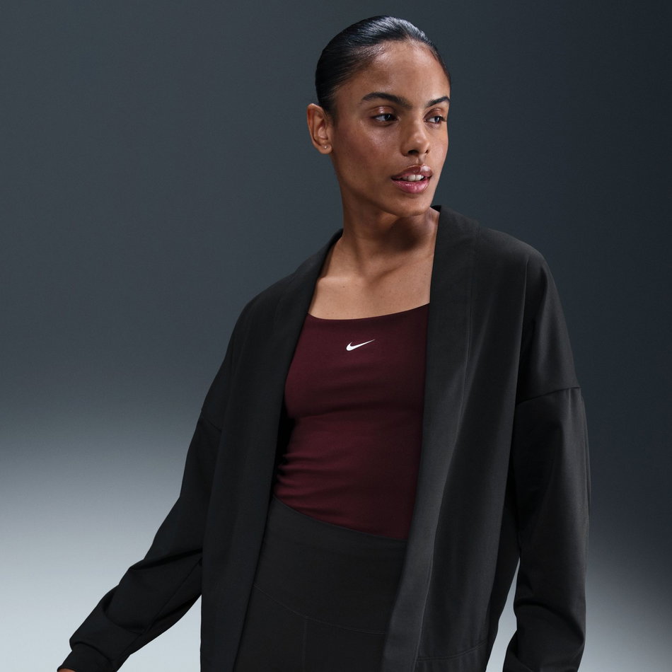 Zenvy Dri-FIT LS Top Kadın Siyah Sweatshirt
