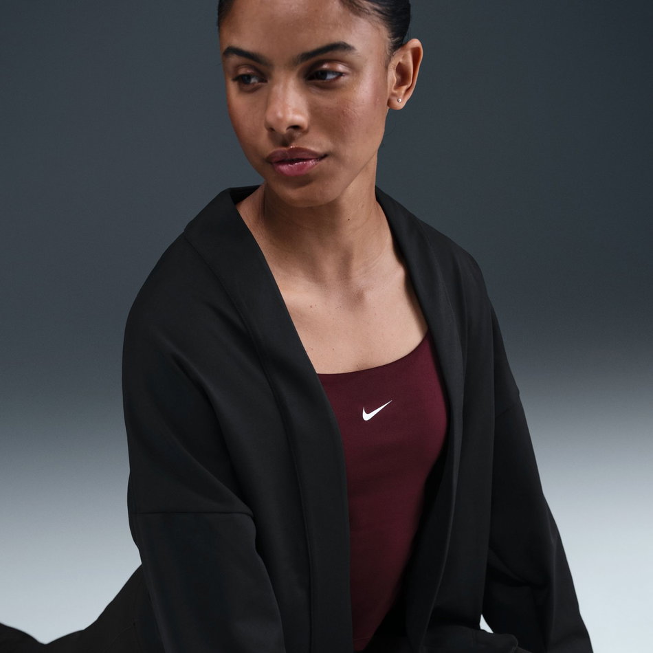 Zenvy Dri-FIT LS Top Kadın Siyah Sweatshirt