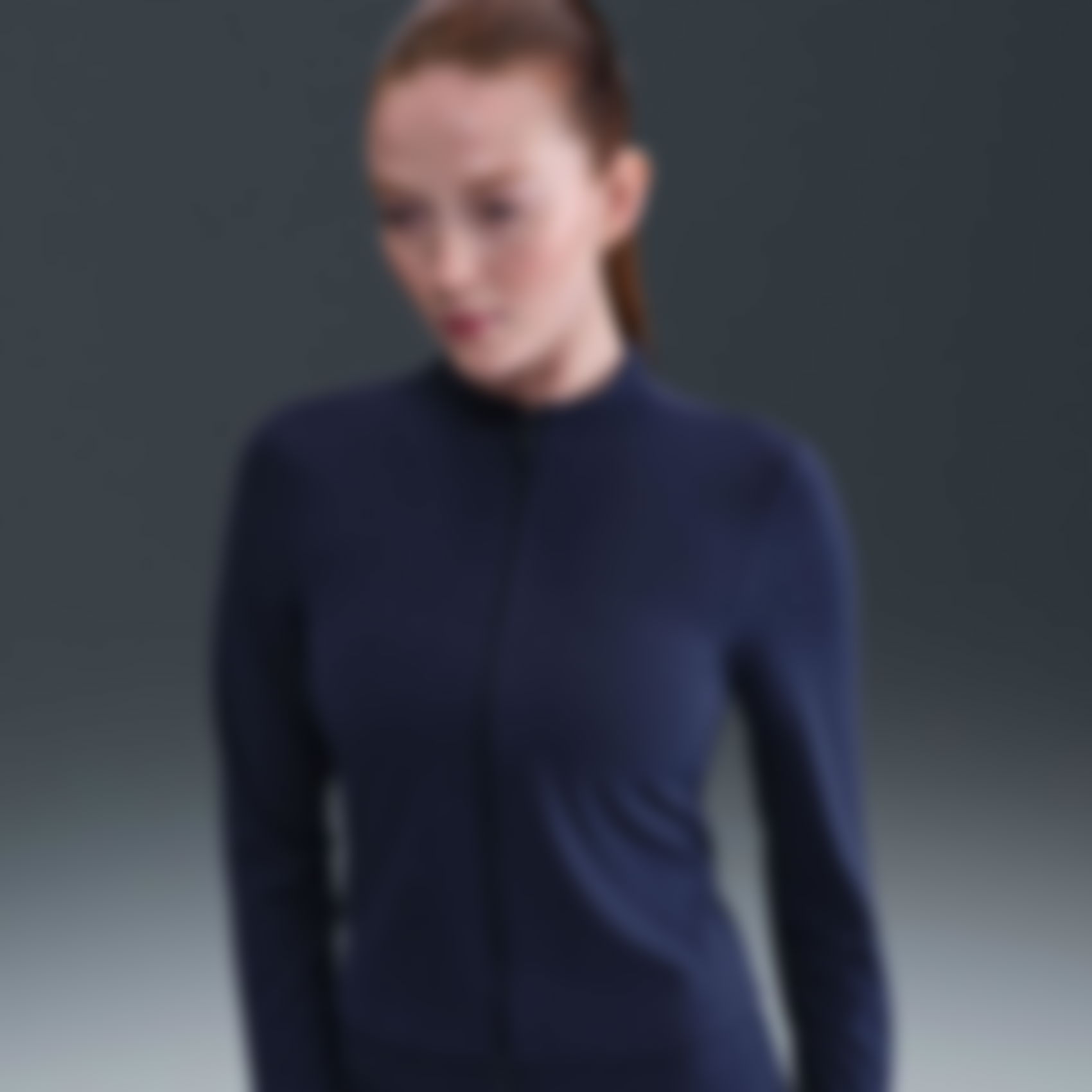 NIKE - Zenvy Dri-FIT LS Top Kadın Sweatshirt
