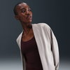 NIKE - Zenvy Dri-FIT LS Top Layer Kadın Bej Sweatshirt (1)