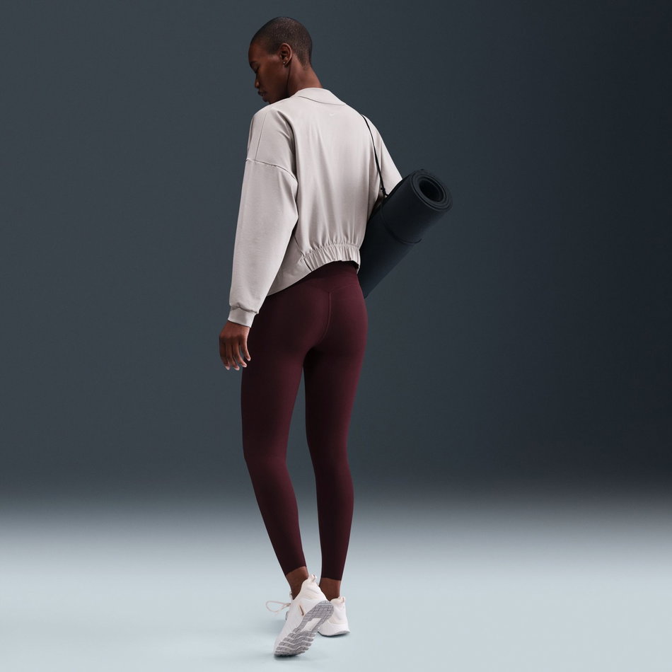 Zenvy Dri-FIT LS Top Layer Kadın Bej Sweatshirt