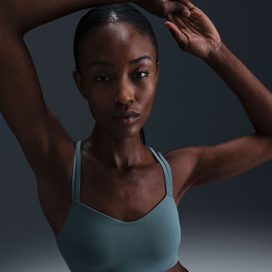 Zenvy Strappy Bra Kadın Gri Sporcu Sütyeni