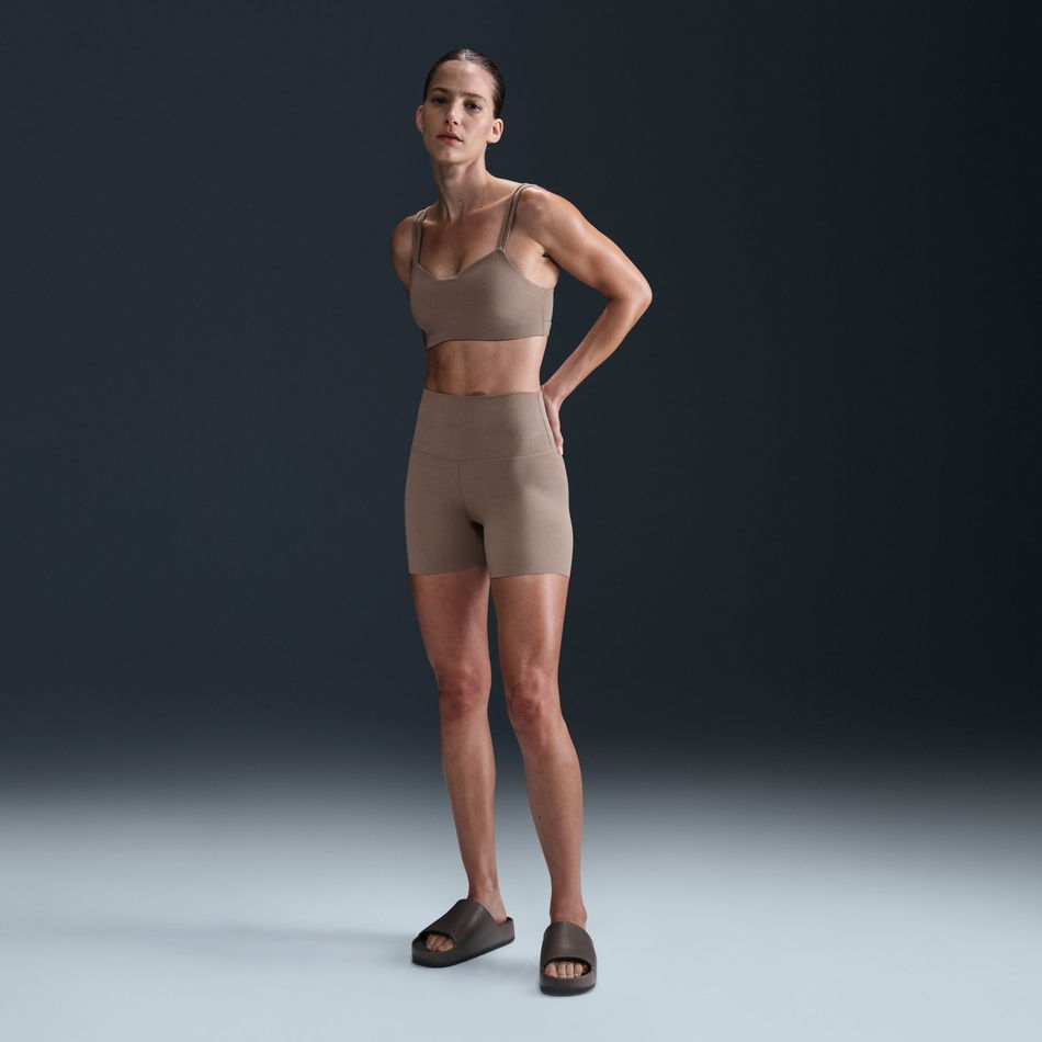 Zenvy Strappy Bra Kadın Kahverengi Sporcu Sütyeni