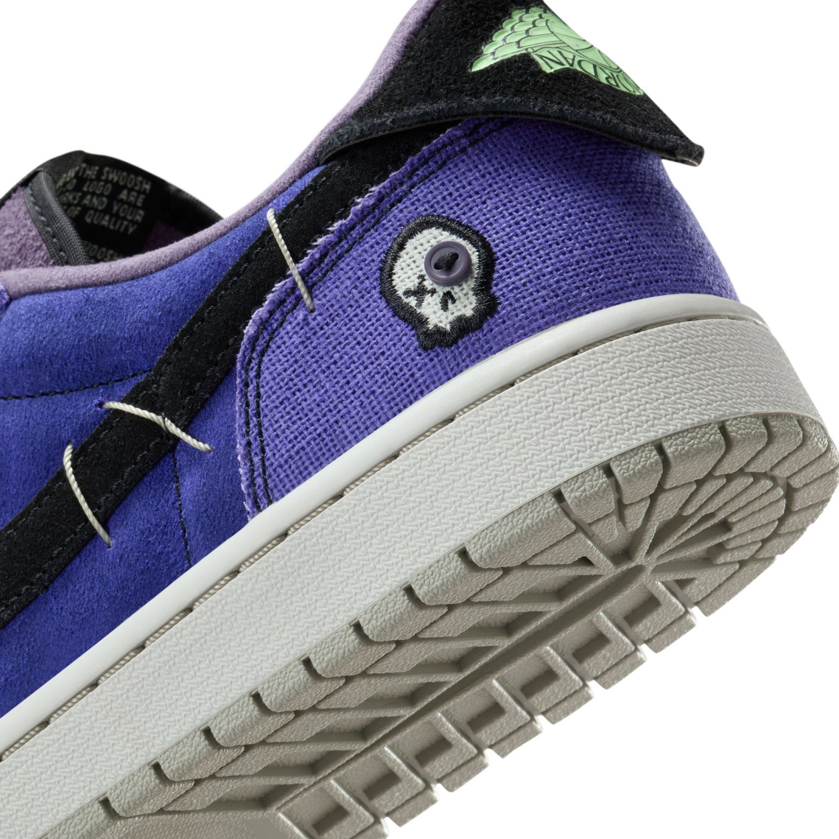 Nike Zion Williamson x Air Jordan 1 Low OG 'Voodoo Alternate Erkek