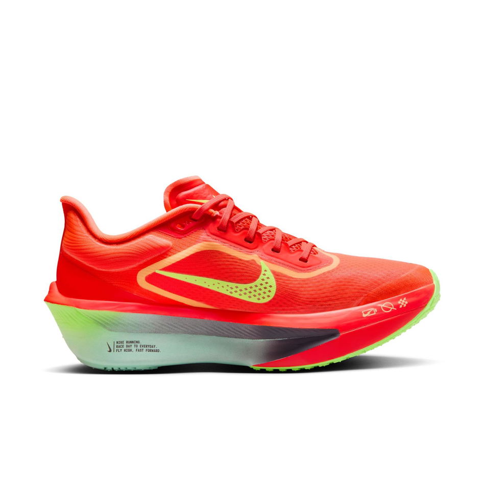 Zoom Fly 6 'Bright Crimson Lime Blast' Kadın Koşu Ayakkabısı