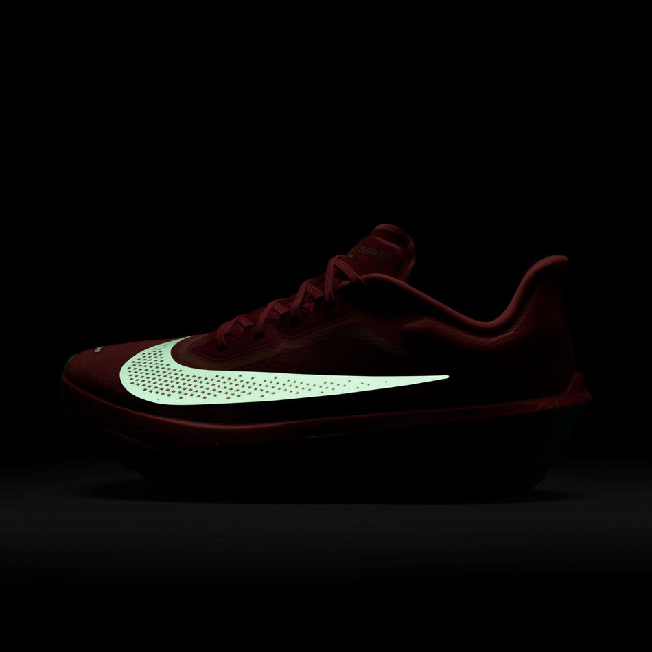 Zoom Fly 6 'Bright Crimson Lime Blast' Kadın Koşu Ayakkabısı