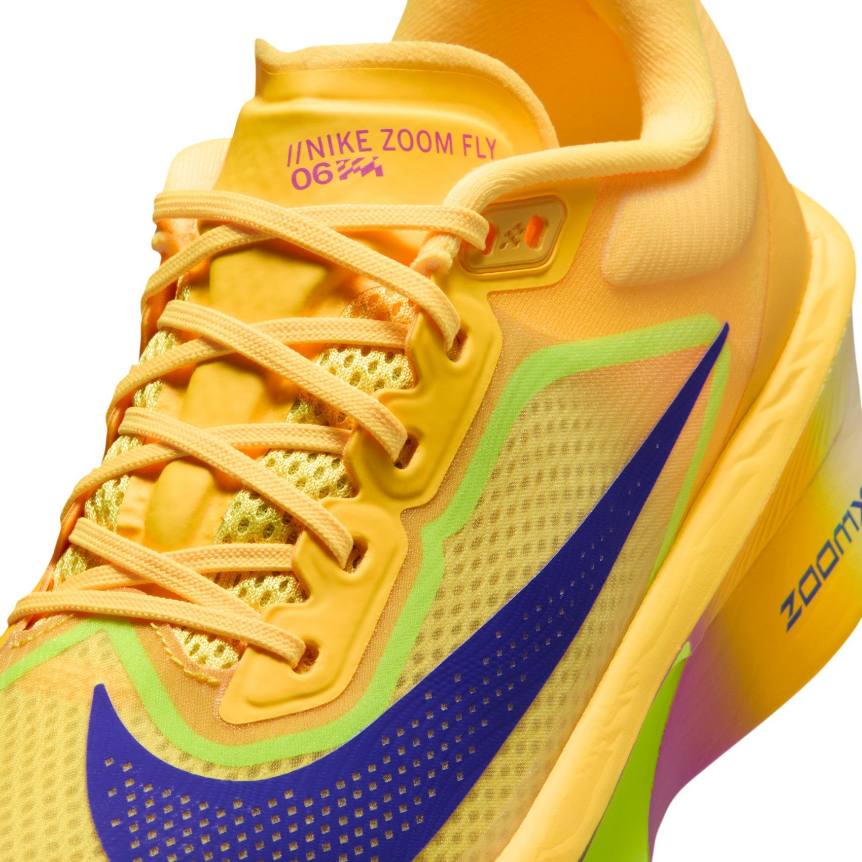 Nike Zoom Fly 6 'Citron Pulse' Kadın Koşu Ayakkabısı FN8455-800