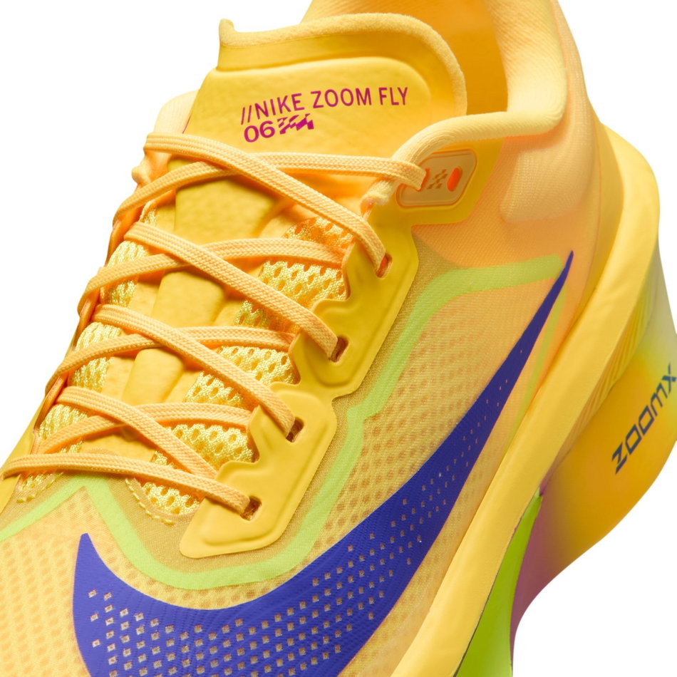 Zoom Fly 6 Erkek Sarı Koşu Ayakkabısı