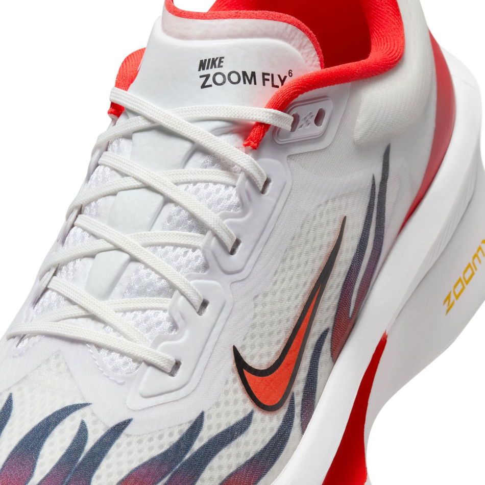 Zoom Fly 6 Premium Erkek Beyaz Koşu Ayakkabısı