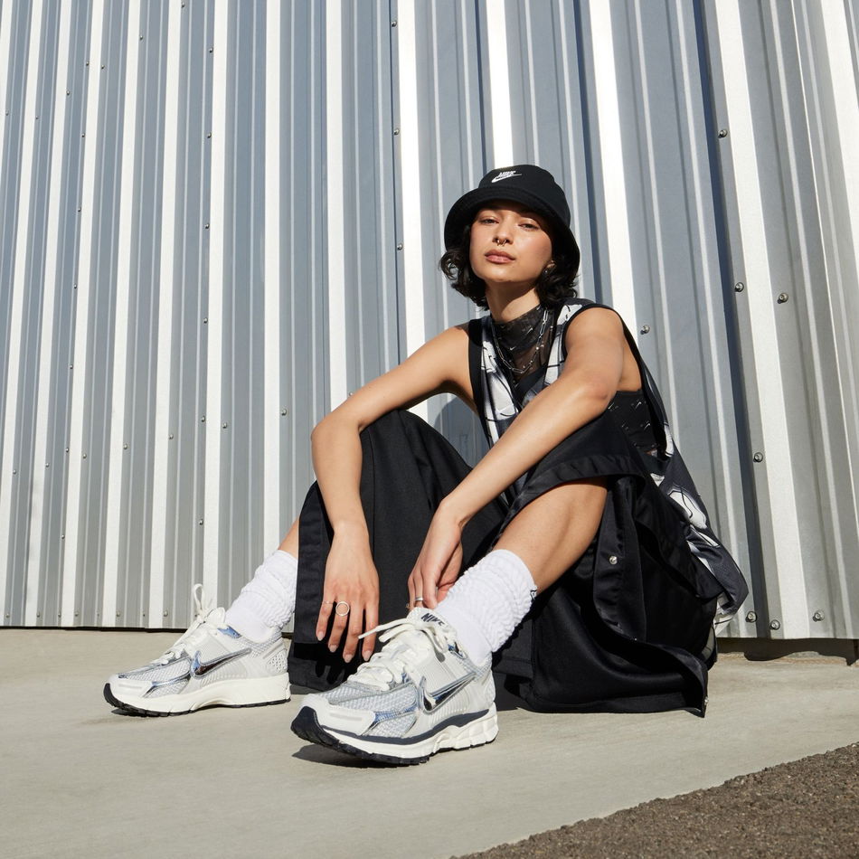 Zoom Vomero 5 'Metallic Silver' Kadın Sneaker Ayakkabı