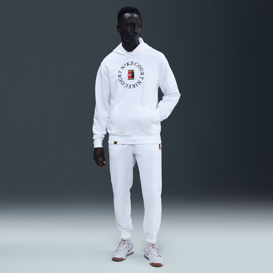 NikeCourt Dri-FIT Heritage Fleece Po Hoodie Erkek Sweatshirt
