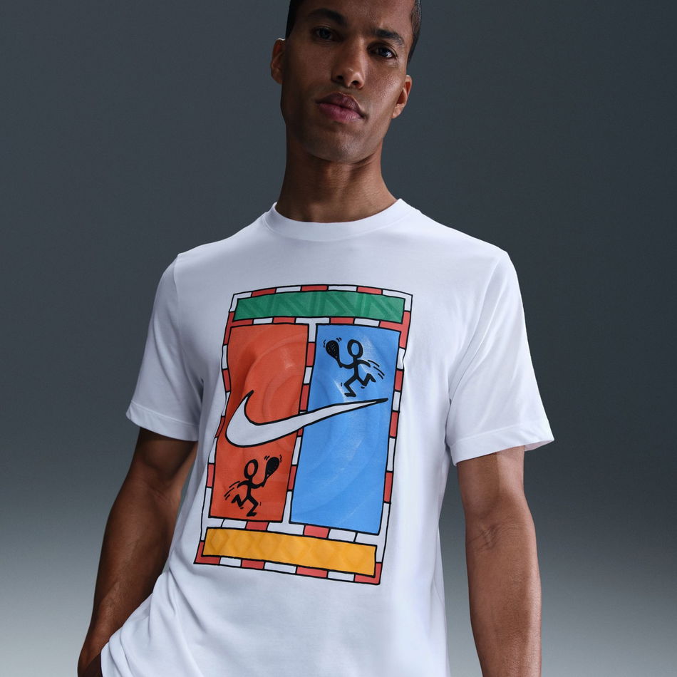 NikeCourt Dri-FIT Tee Court Erkek Tişört