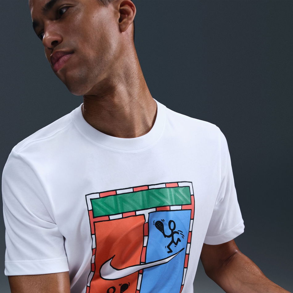 NikeCourt Dri-FIT Tee Court Erkek Tişört