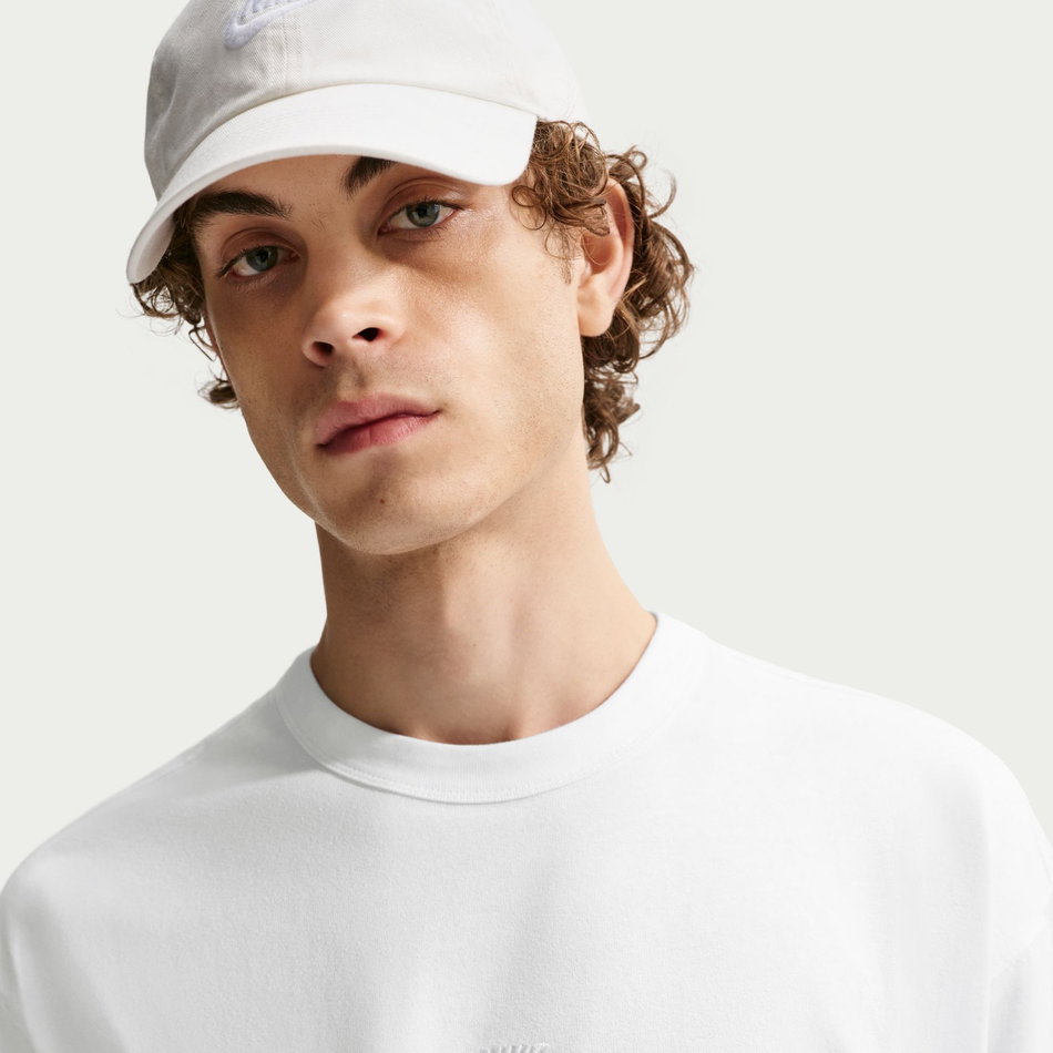Nsw Tee Ls Premium Essential Erkek Beyaz Uzun Kollu Tişört
