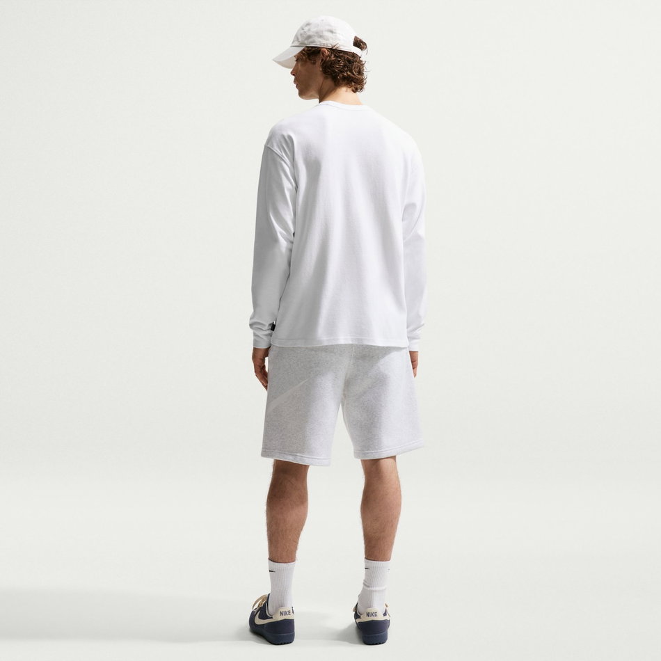 Nsw Tee Ls Premium Essential Erkek Beyaz Uzun Kollu Tişört