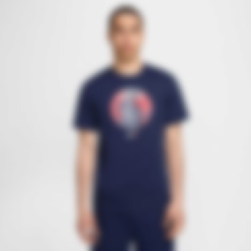 NIKE - Paris Saint-Germain Crest Tee Erkek Tişört (1)