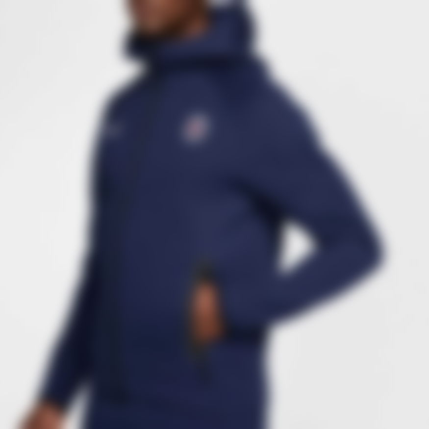 Paris Saint-Germain Tech Fleece Fz Hoodie Essential Erkek Sweatshirt