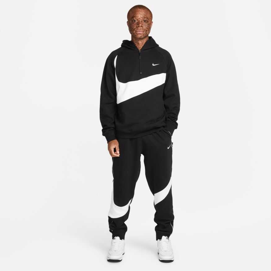 Nike swoosh logo tracksuit best sale