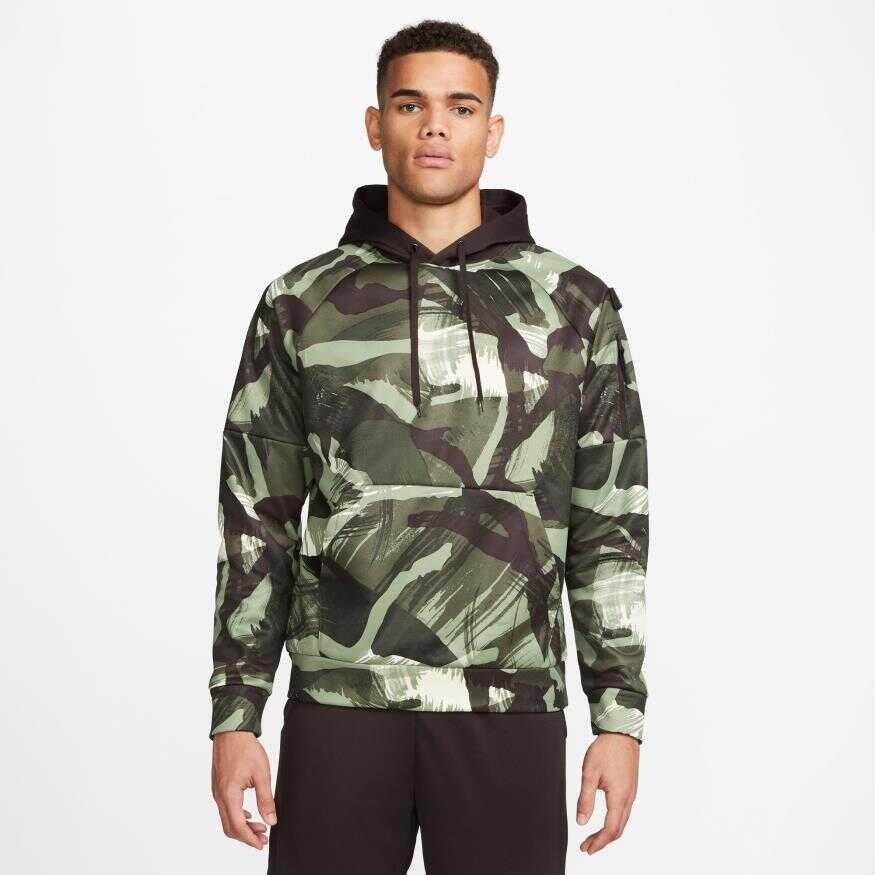 Therma FIT Hoodie Camo Erkek Sweatshirt