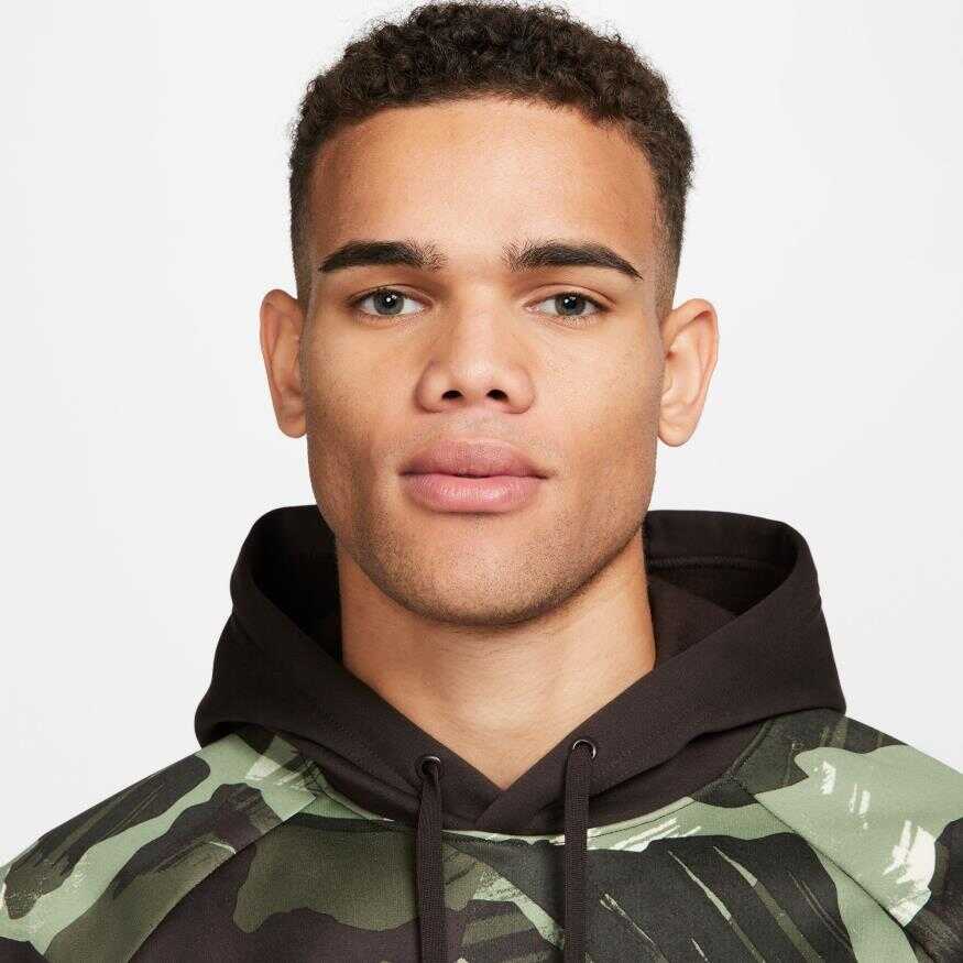 Therma FIT Hoodie Camo Erkek Sweatshirt