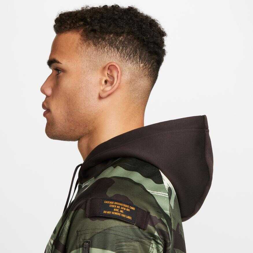 Therma FIT Hoodie Camo Erkek Sweatshirt