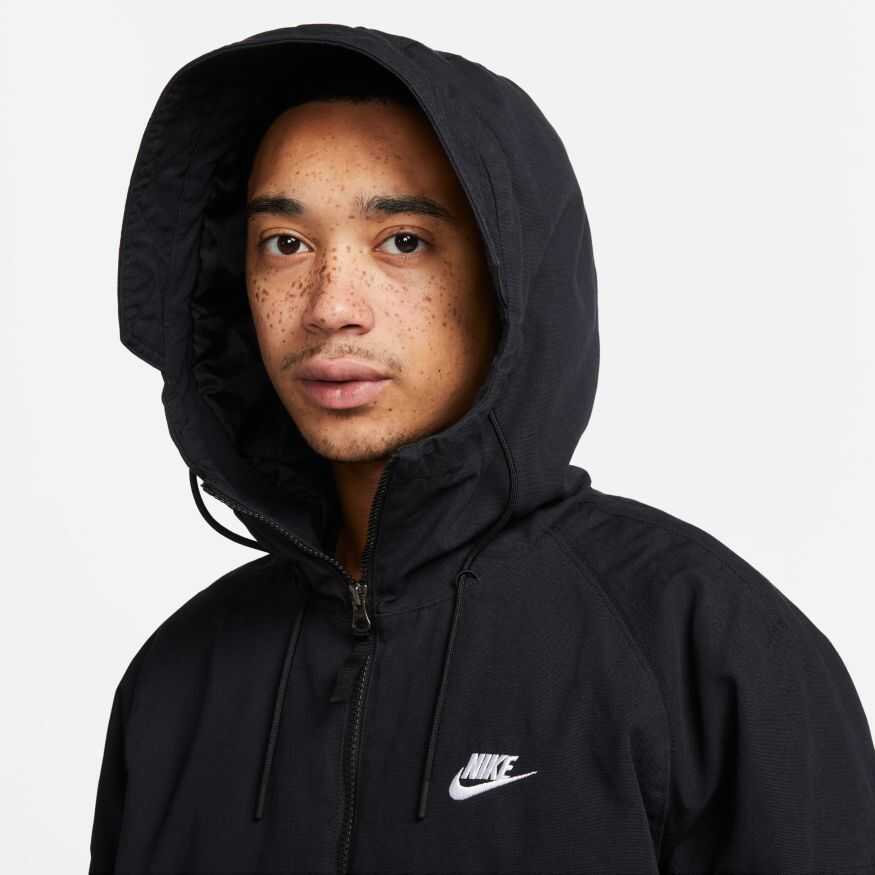 Windrunner Canvas Hoodie Jacket Erkek Ceket